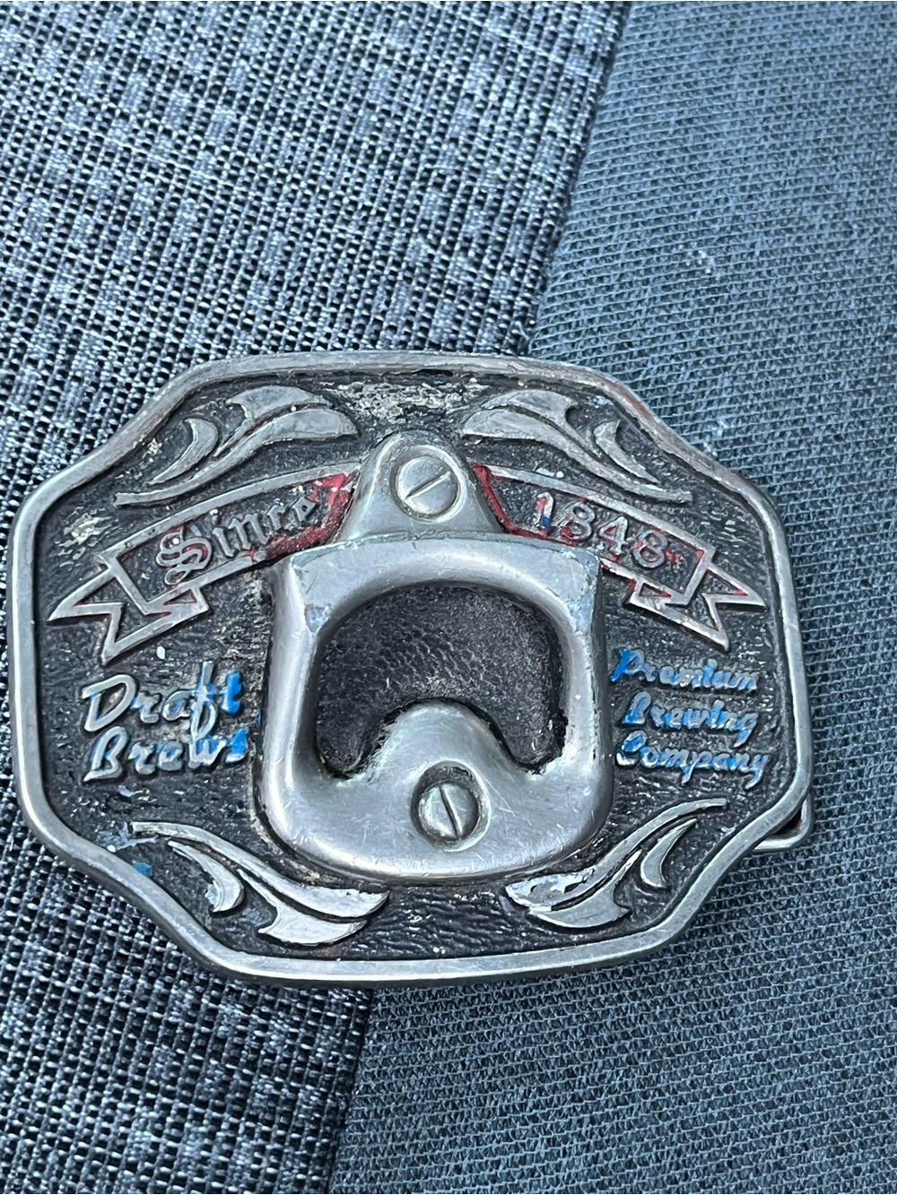 Siner Beer Bottle Opener Belt Buckle